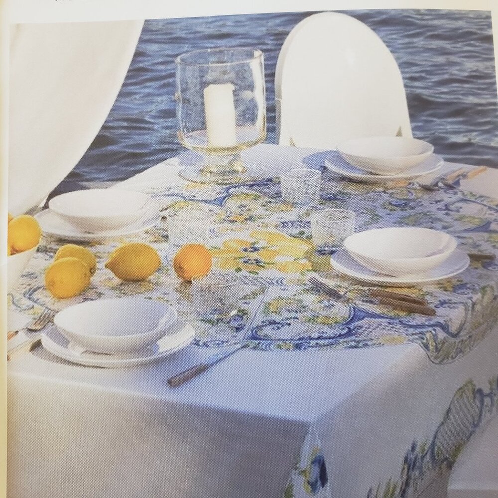 Mirabello tablecloth  oblong 60" x 84